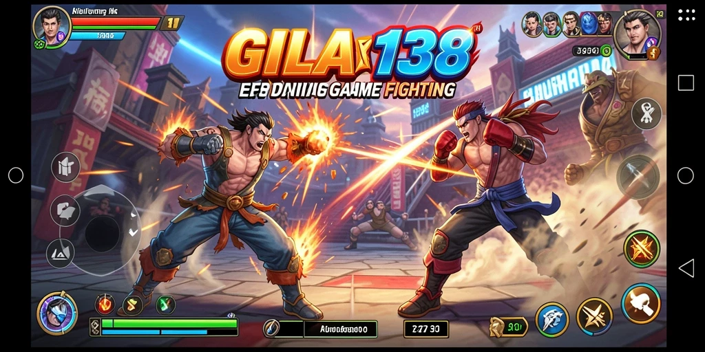 Tampilan gameplay <strong>GILA138</strong> yang mendebarkan dengan aksi pertarungan yang intens.