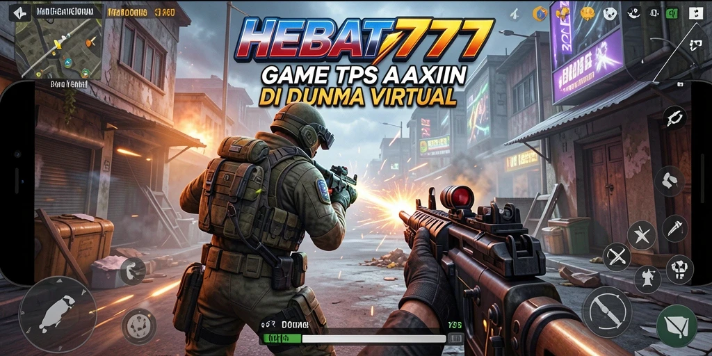 Tangkapan layar HEBAT777 menampilkan aksi seru dalam permainan TPS.