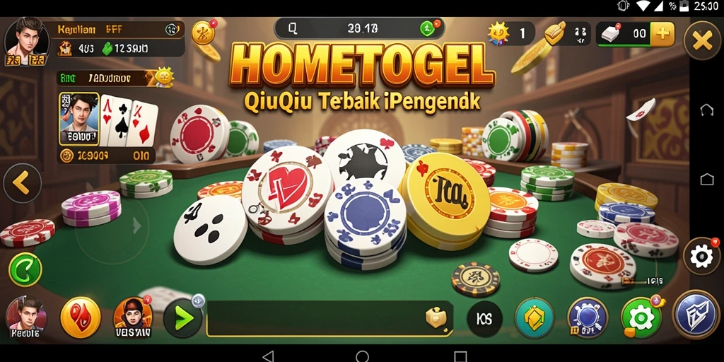 Tampilan gameplay QiuQiu yang menarik dan seru.
