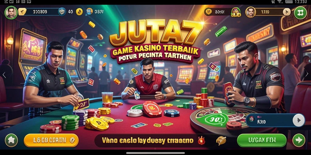 Tampilan gameplay yang menakjubkan dalam JUTA7.