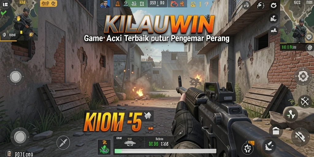 Tampilan gameplay aksi intens KILAUWIN yang menawan.