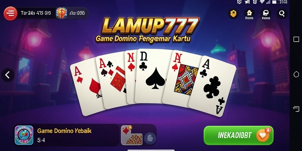 Tampilan gameplay seru di LAMPU777 dengan efek visual yang menarik.