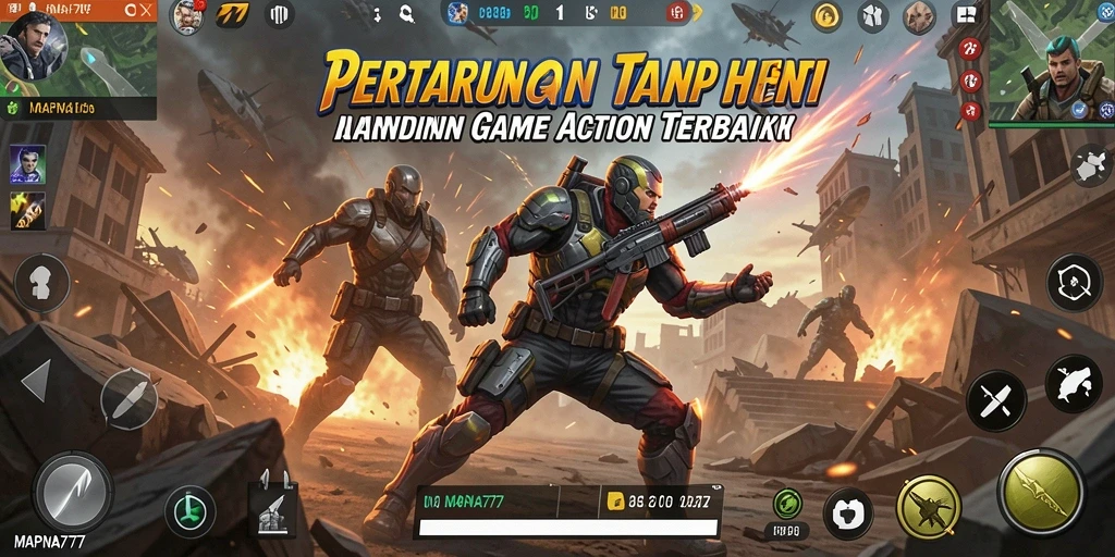 Tangkapan layar dari gameplay seru MAPNA777 yang penuh aksi.