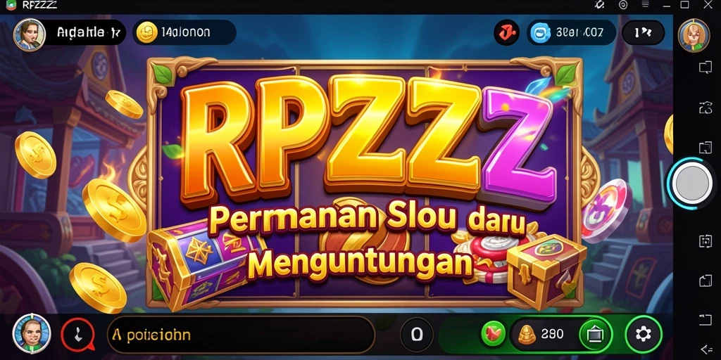 Tampilan menarik dari gameplay Slot RPZZZ yang seru.