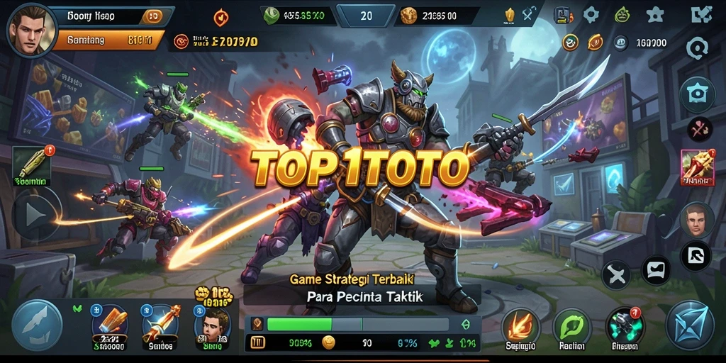 Tangkapan layar gameplay menampilkan aksi pertempuran yang mendebarkan.