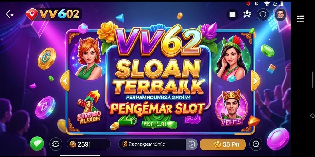 Gameplay Slot seru di VV62 dengan grafis menarik