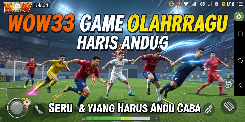 Tampilan gameplay WOW33 yang menarik dan dinamis dalam olahraga.