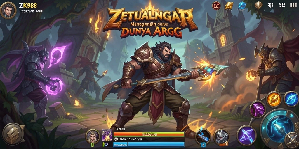 Tampilan gameplay ZK988 yang mendebarkan penuh aksi.